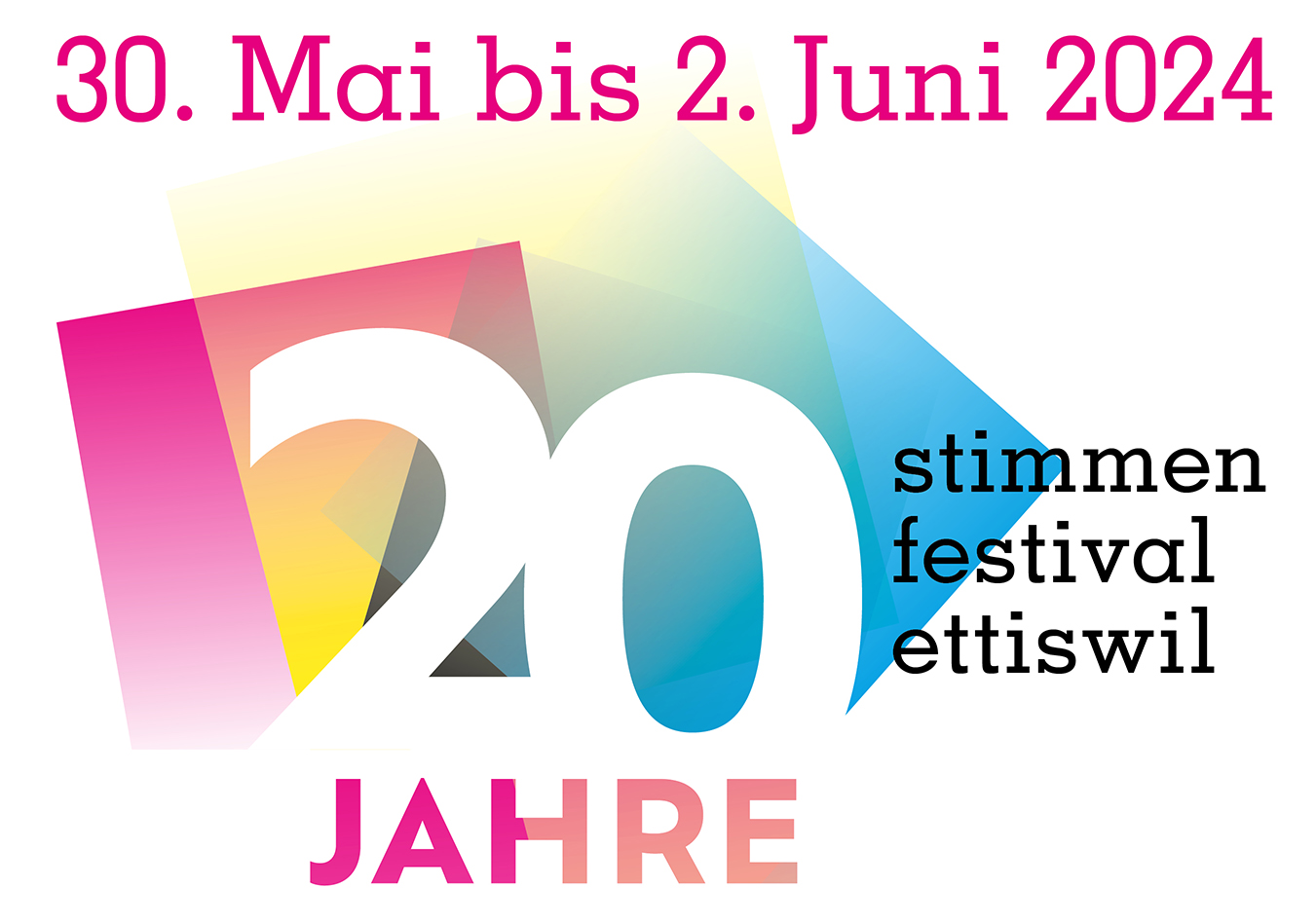 Jubiläum 30 Jahre Stimmen Festival