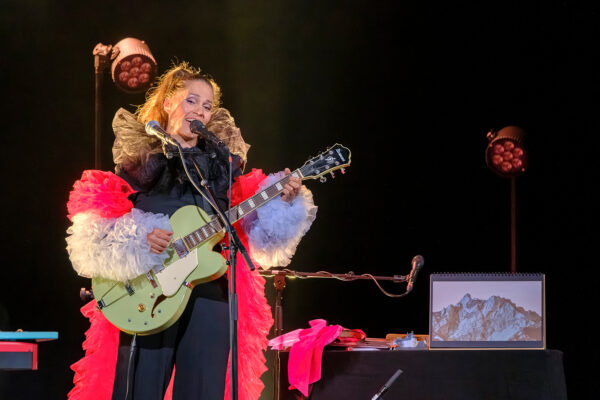 Die Schweizer Sängerin Heidi Happy tritt am Freitag, 5. Juni 2026, an der
22. Ausgabe des Stimmen Festival Ettiswil in der Büelacherhalle in Ettiswil (LU), Schweiz, auf. Überraschungsgast: Caroline Chevin. Fotograf: Markus Frömml