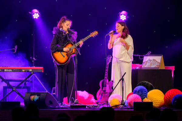 Die Schweizer Sängerin Heidi Happy tritt am Freitag, 5. Juni 2026, an der
22. Ausgabe des Stimmen Festival Ettiswil in der Büelacherhalle in Ettiswil (LU), Schweiz, auf. Überraschungsgast: Caroline Chevin. Fotograf: Markus Frömml