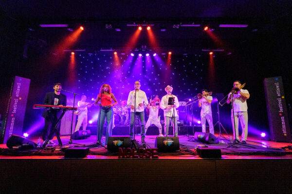 Die Formation Nolosé tritt am Samstag, 6. Juni 2026, an der 22. Ausgabe des Stimmen Festival Ettiswil in der Büelacherhalle in Ettiswil (LU),
Schweiz, auf. Fotograf: Markus Frömml