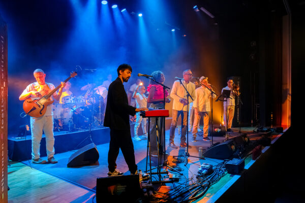 Die Formation Nolosé tritt am Samstag, 6. Juni 2026, an der 22. Ausgabe des Stimmen Festival Ettiswil in der Büelacherhalle in Ettiswil (LU),
Schweiz, auf. Fotograf: Markus Frömml