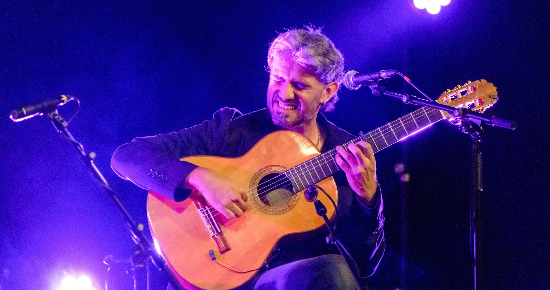 Di spanische Sängerin Anna Colom tritt am Samstag, 6. Juni 2026, an der 22. Ausgabe des Stimmen Festival Ettiswil in der Büelacherhalle in Ettiswil (LU), Schweiz, auf. Fotograf: Markus Frömml